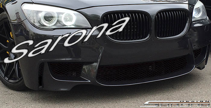 Custom BMW 7 Series  Sedan Front Bumper (2009 - 2015) - $850.00 (Part #BM-044-FB)